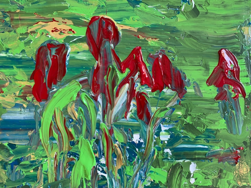 Irises I by artist Jac Smith